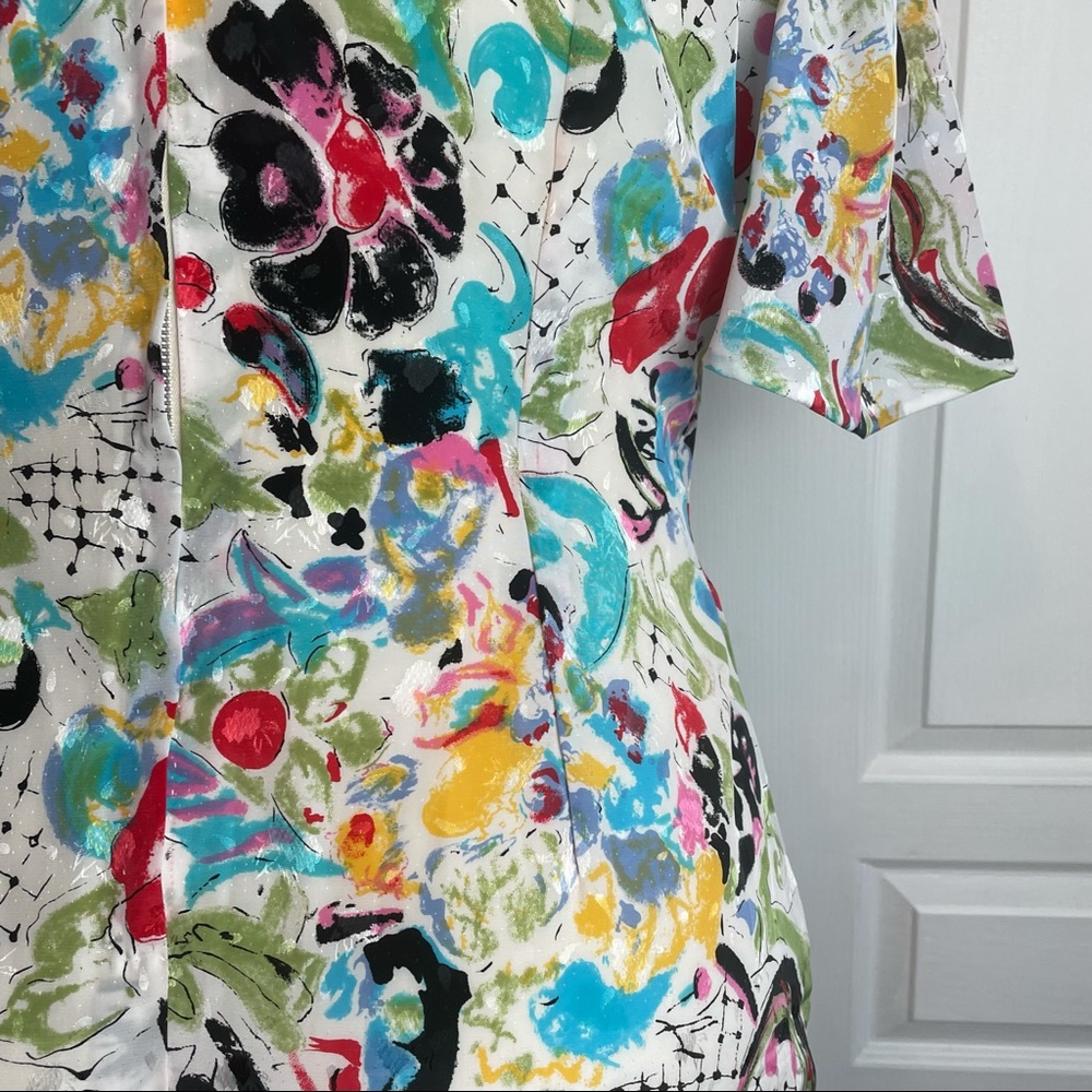 Retro Abstract Dress - Picture 1 of 10
